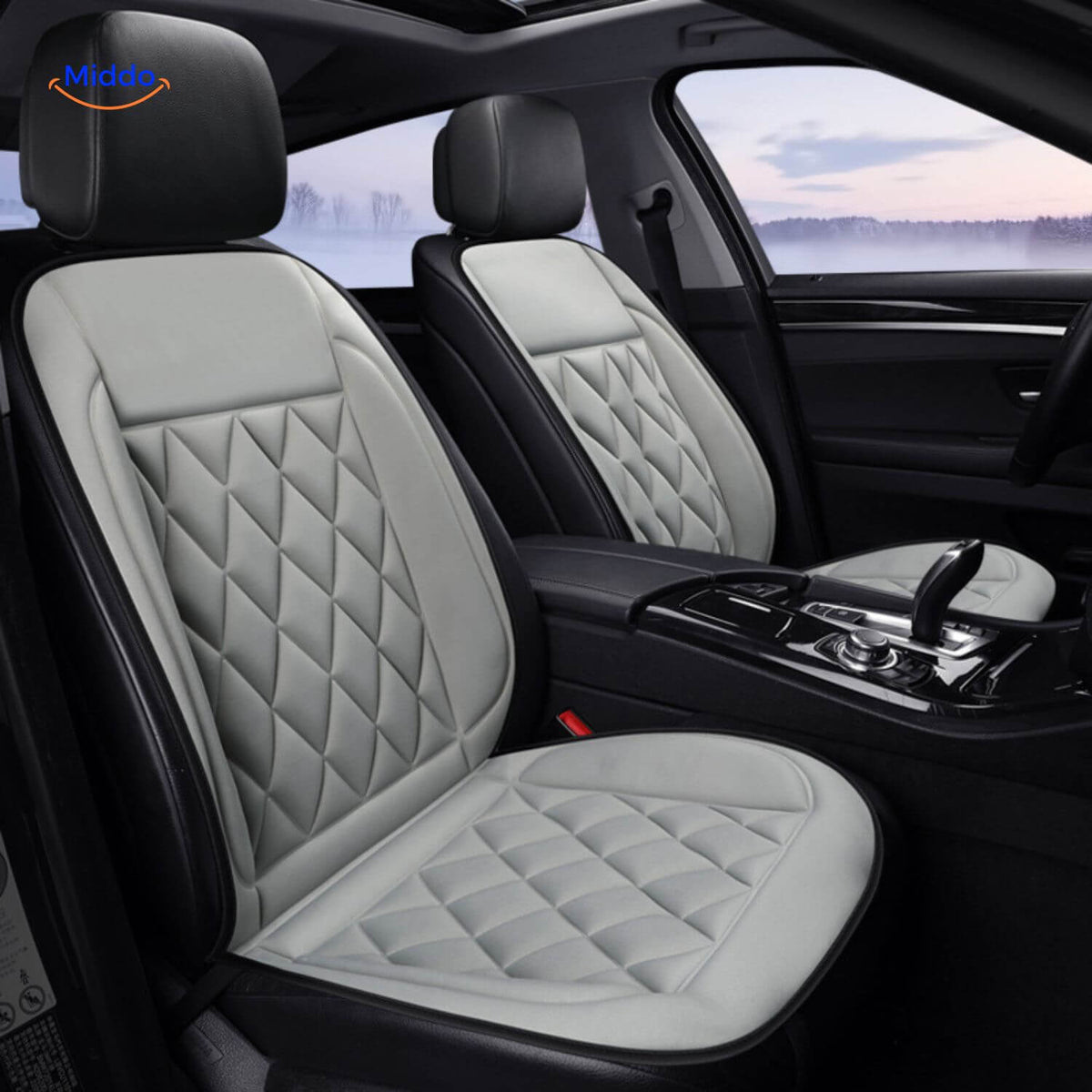 12V Heated Car Seat Cushion Pad – Portable Warmth for Vehicle, Office & Home | Thomler