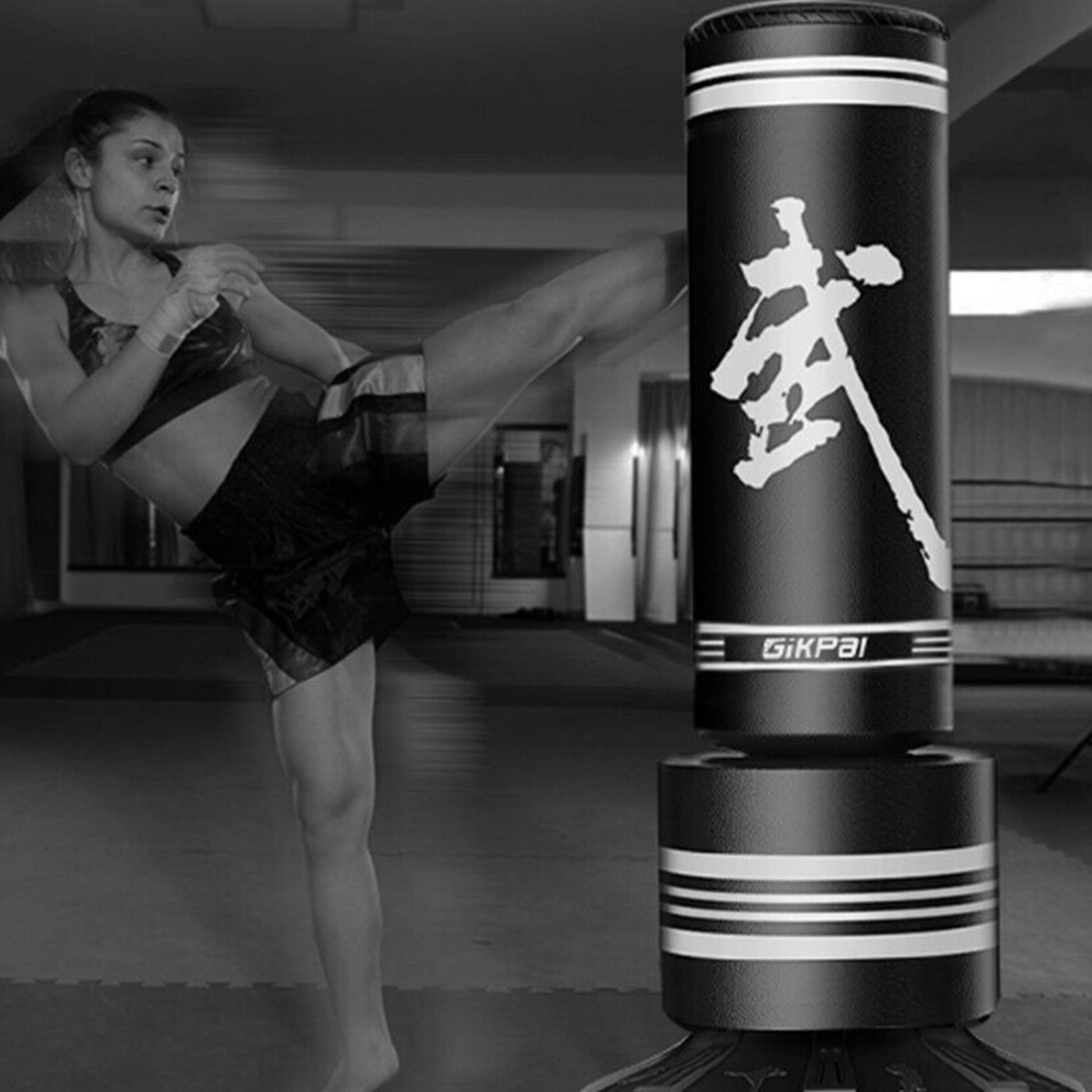 Freestanding Heavy Bag for Boxing Training with Reflex Spring Base 67 Inches Tall Adults Kids Kickboxing MMA Cardio Workout Equipment Home | Thomler