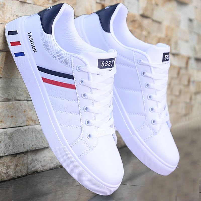 Men's Casual Fashion Sneakers – Comfortable Everyday Athletic Shoes with Contrast Details for Jeans, Shorts & Casual Wear | Thomler