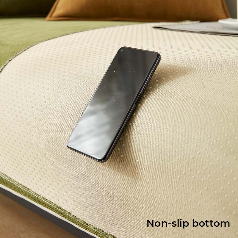 Chenille Furniture Throw – Washable Couch Cover with Non-Slip Grip for Pet Owners | Thomler