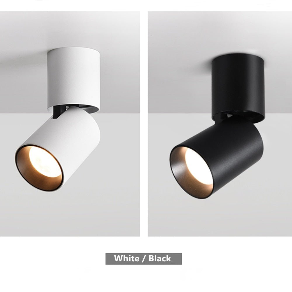 Pivoting LED Ceiling Spot 7W 12W Directional Accent Light for Kitchen Living Room Office Retail | Thomler