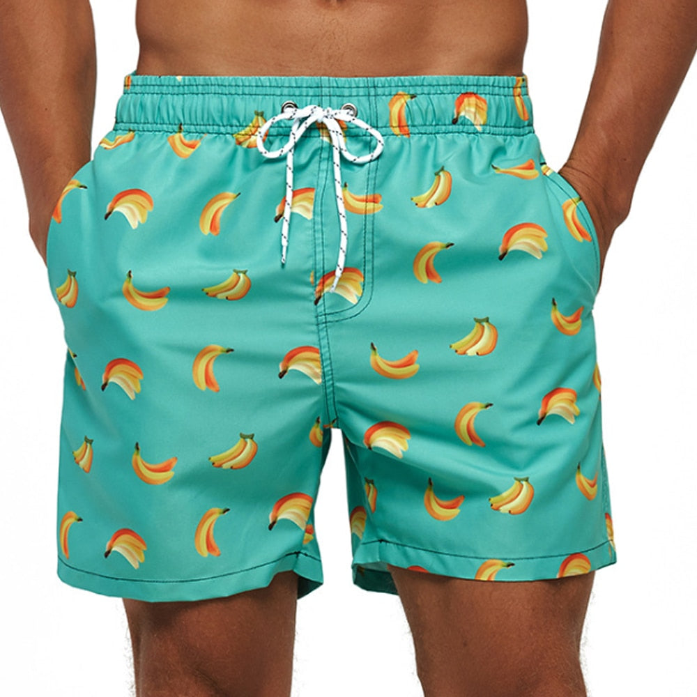 Men's Quick-Dry Swim Trunks with Drawstring, Lightweight Mesh-Lined Boardshorts for Beach & Pool | Thomler
