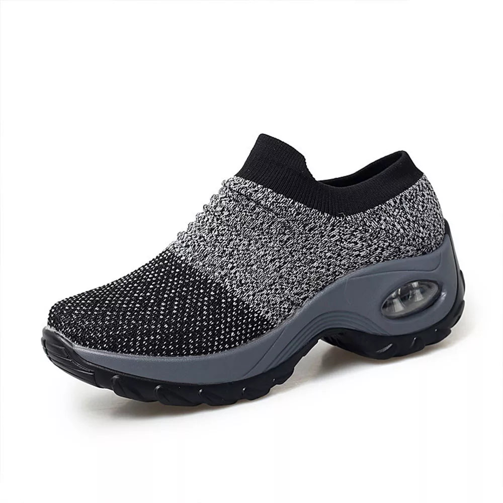 Women's Air-Cushion Orthopedic Sneakers for All-Day Comfort & Support – Shock Absorbing Athletic Walking Shoes with Enhanced Stability | Thomler