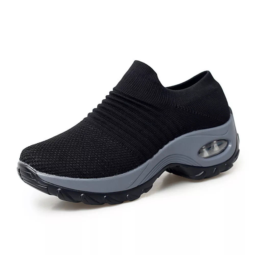 Women's Air-Cushion Orthopedic Sneakers for All-Day Comfort & Support – Shock Absorbing Athletic Walking Shoes with Enhanced Stability | Thomler