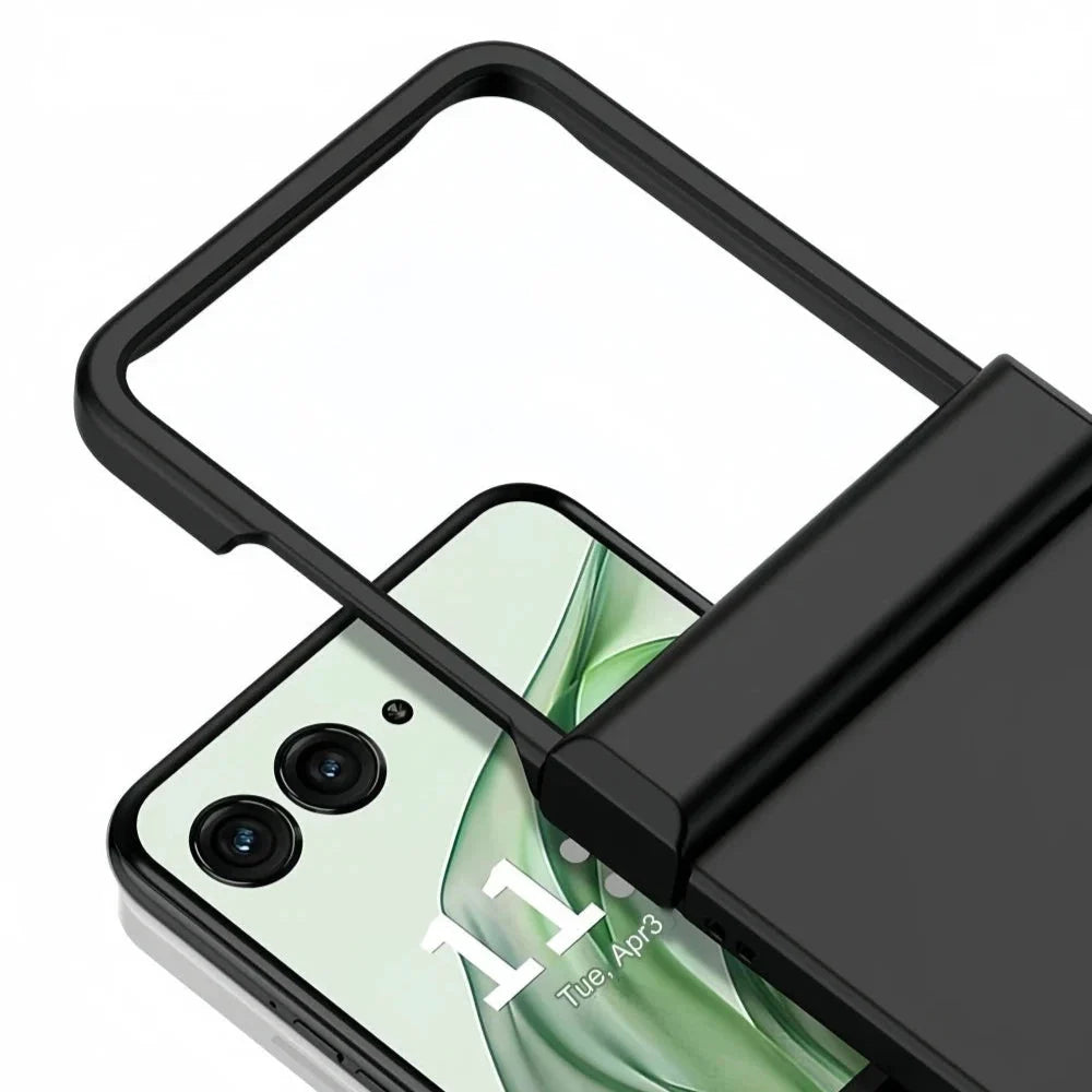 Protective Hard Shell Case for Foldable Phones with Full Hinge Coverage – Anti-Fingerprint Finish, Precision Fit, Raised Edges for Screen | Thomler