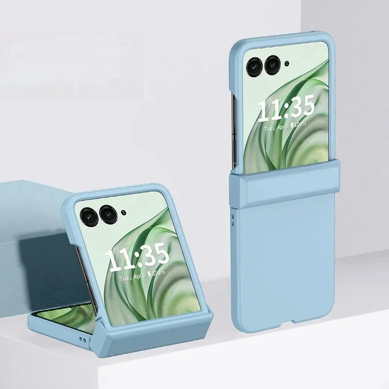 Protective Hard Shell Case for Foldable Phones with Full Hinge Coverage – Anti-Fingerprint Finish, Precision Fit, Raised Edges for Screen | Thomler