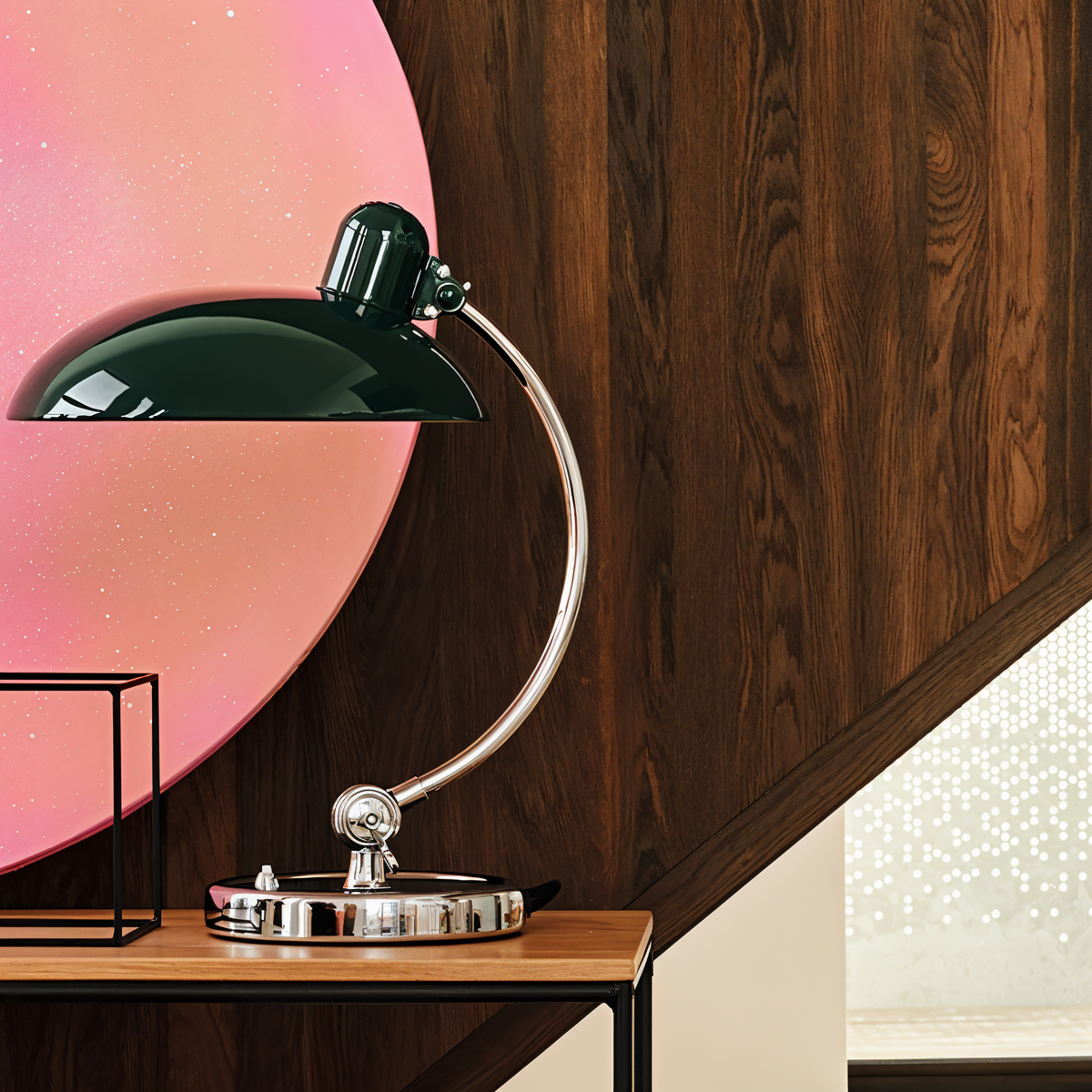 Adjustable Iron Dome Desk Lamp with Swivel Arm Classic Retro Office Task Light for Reading Workstation Nightstand Study Room 16.7 in Tall | Thomler