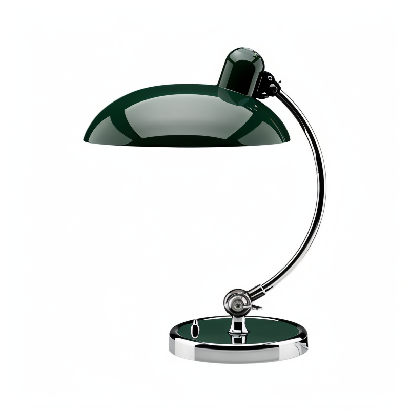 Adjustable Iron Dome Desk Lamp with Swivel Arm Classic Retro Office Task Light for Reading Workstation Nightstand Study Room 16.7 in Tall | Thomler