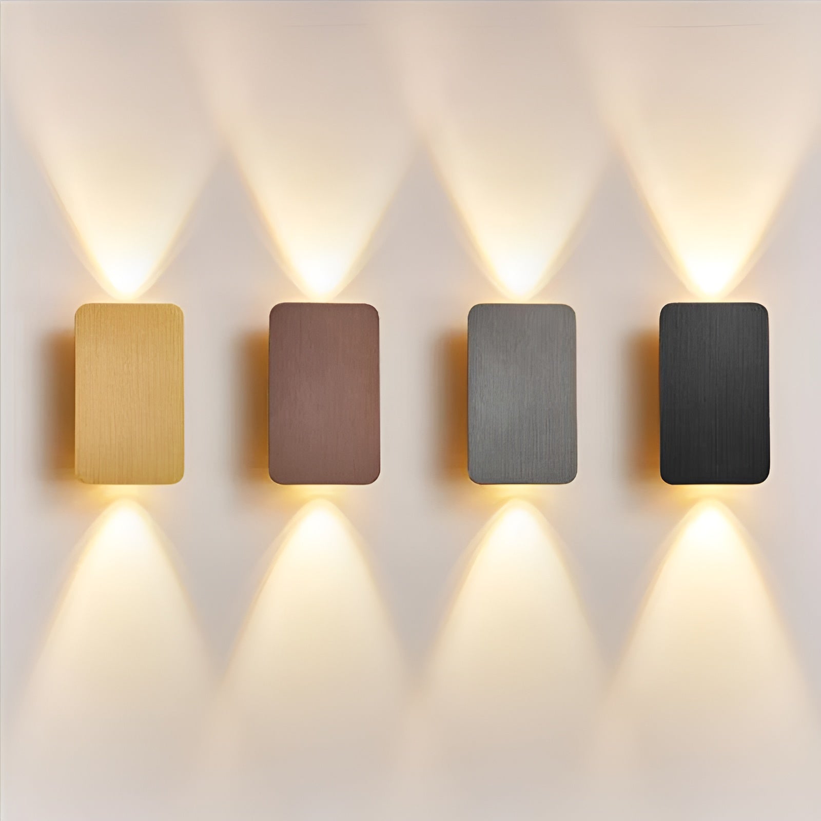 Wall Lamp Aluminium 15.0 cm LED 6W Bedroom Hallway Indirect Up Down Lighting Modern Minimalist Sconce | Thomler