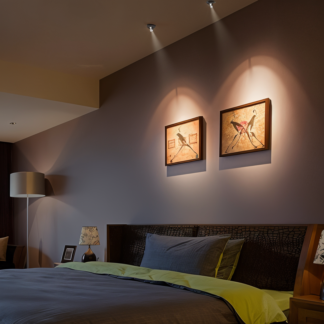 Compact LED Accent Light with Wireless Dimming & Remote Control for Wall & Desk Use | Thomler