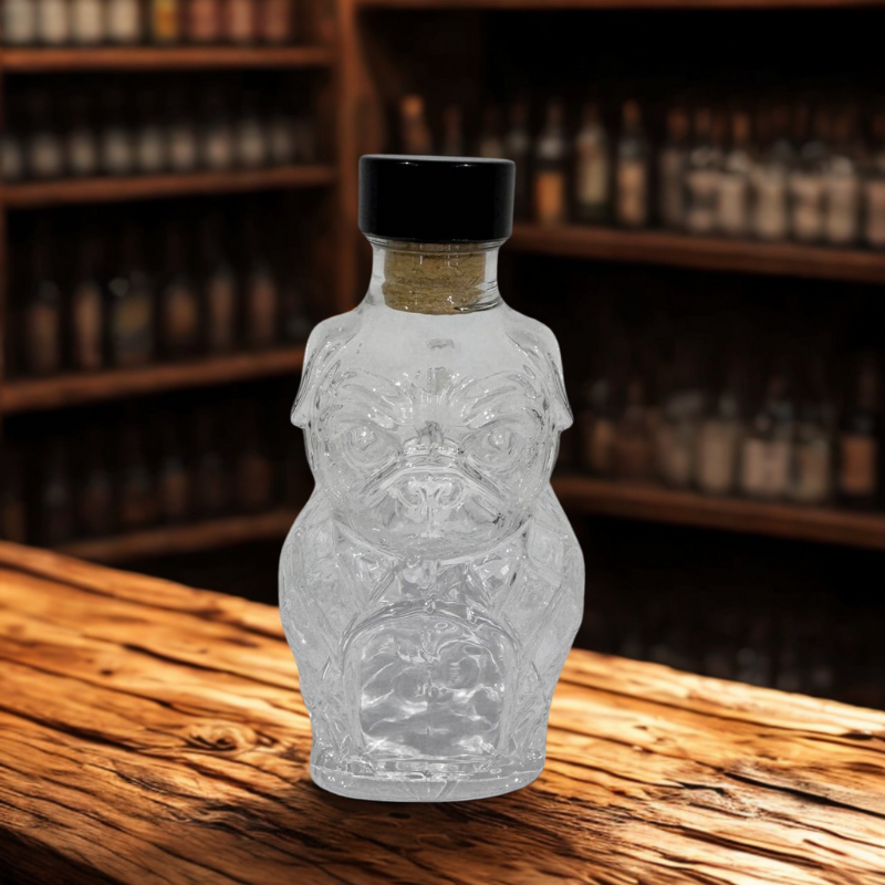 Decorative Glass Animal Bottle – Unique Figurine Decanter for Home Bar & Gifting | Thomler