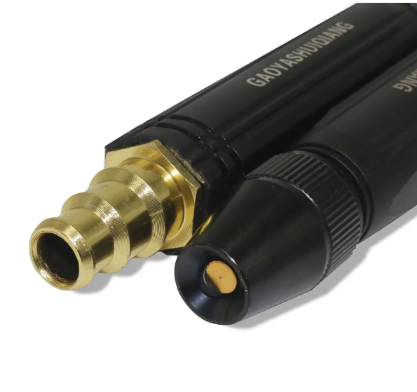 High-Pressure Garden Hose Nozzle with 8 Adjustable Spray Patterns for Lawn Care & Car Washing | Thomler