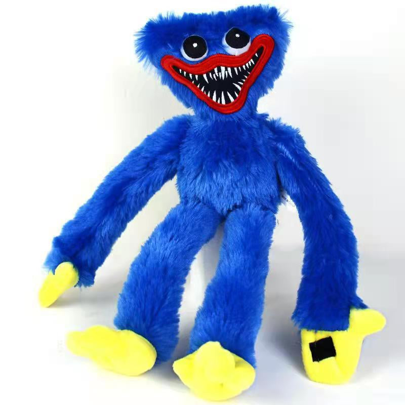 Soft Plush Character Toy 15.7 Inch Stuffed Animal for Kids Blue Red Cuddly Monster Figure for Toddlers Playroom Decor | Thomler