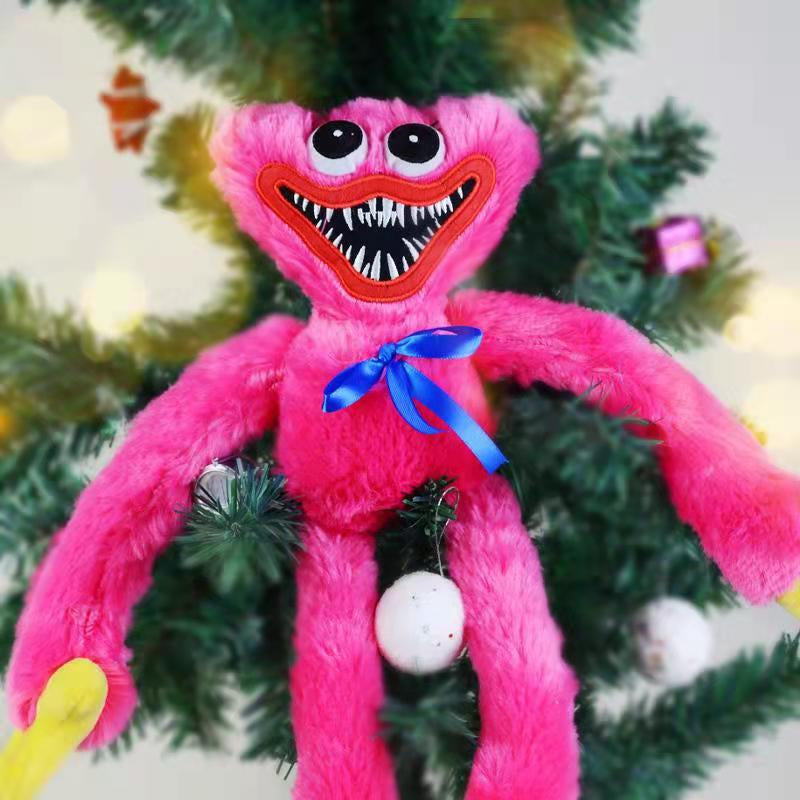 Soft Plush Character Toy 15.7 Inch Stuffed Animal for Kids Blue Red Cuddly Monster Figure for Toddlers Playroom Decor | Thomler