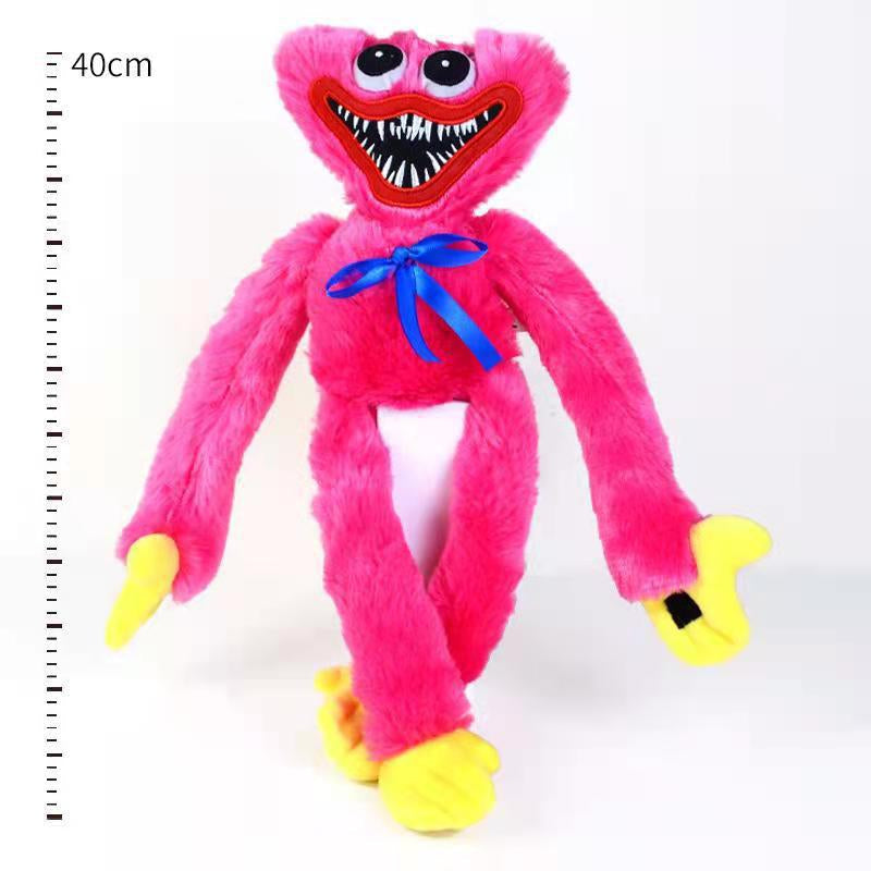 Soft Plush Character Toy 15.7 Inch Stuffed Animal for Kids Blue Red Cuddly Monster Figure for Toddlers Playroom Decor | Thomler