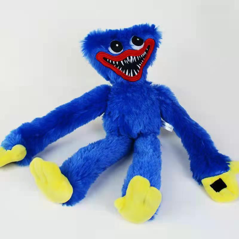 Soft Plush Character Toy 15.7 Inch Stuffed Animal for Kids Blue Red Cuddly Monster Figure for Toddlers Playroom Decor | Thomler