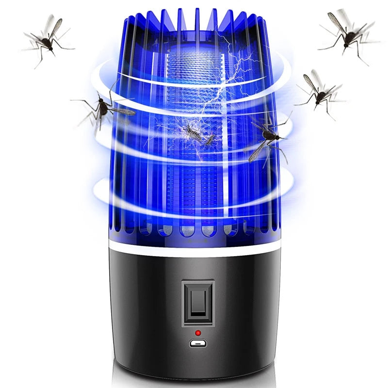 Dual-Purpose Bug Zapper Lantern with USB Charging – Portable Insect Trap for Indoor & Outdoor Use | Thomler