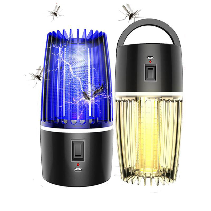 Dual-Purpose Bug Zapper Lantern with USB Charging – Portable Insect Trap for Indoor & Outdoor Use | Thomler