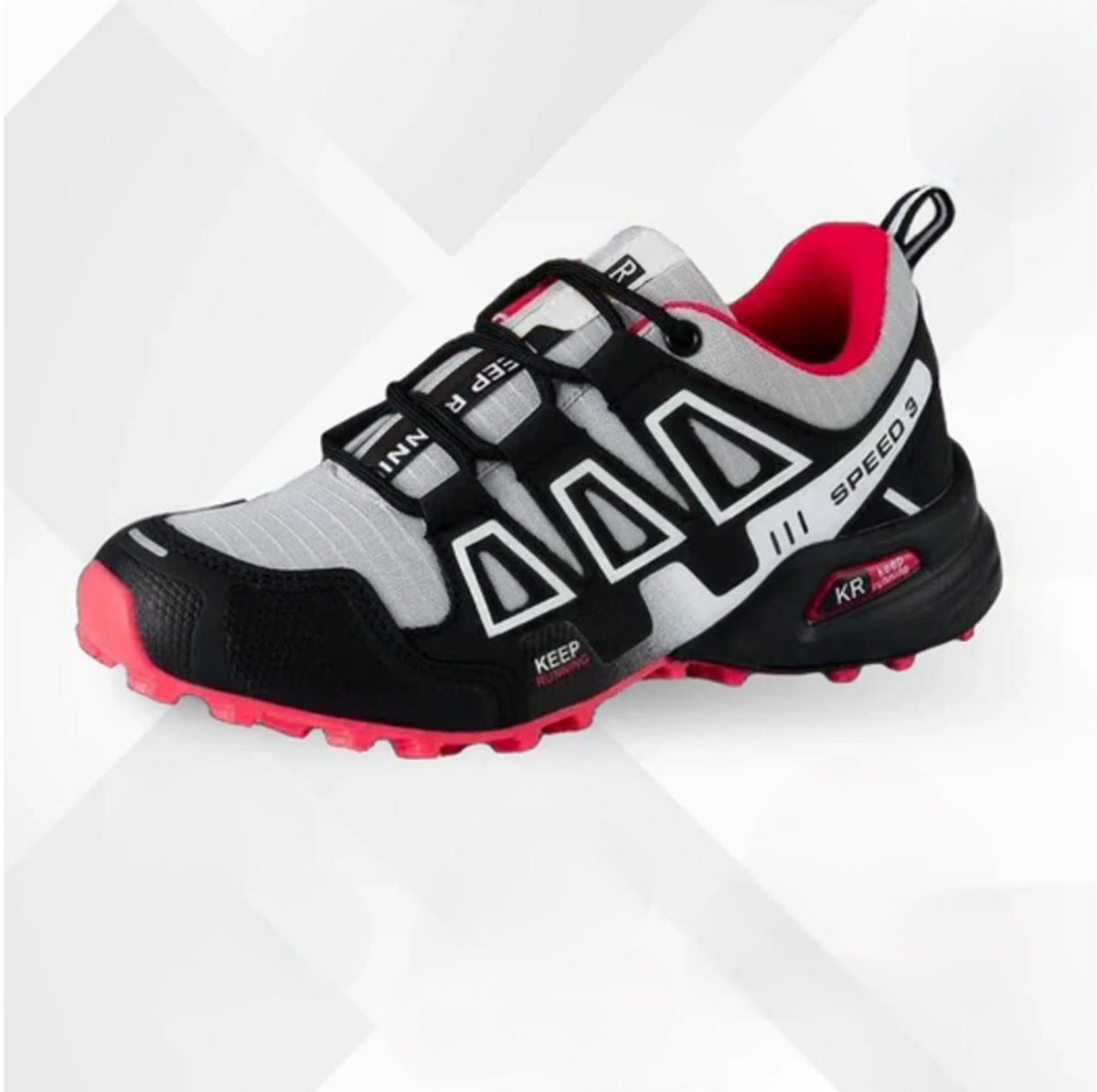 Supportive Hiking Shoes for Men & Women – Wide Toe Box Trail Sneakers with Shock-Absorbing Sole for Outdoor Walking & Everyday Comfort | Thomler