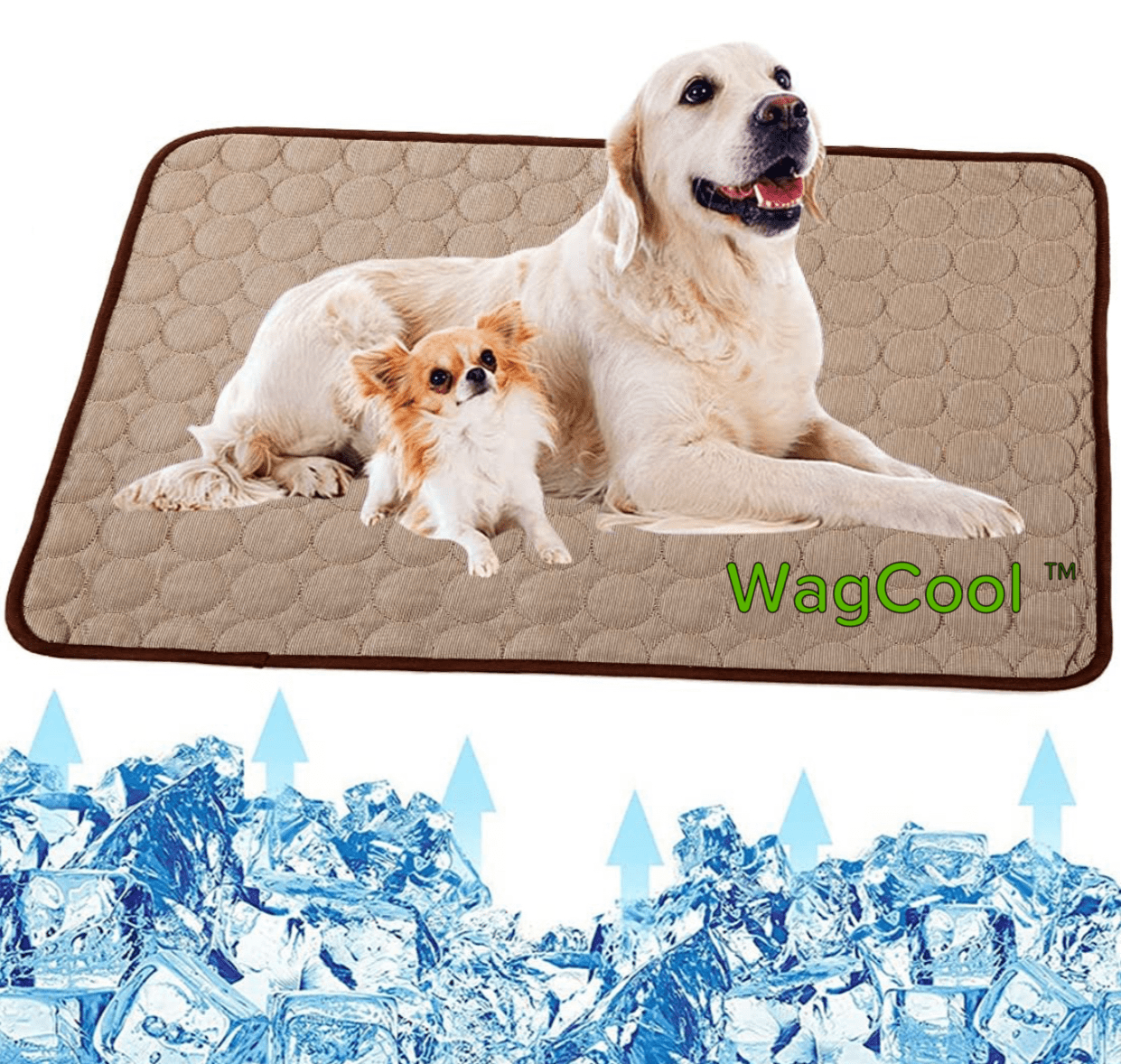 Self-Cooling Dog Mat for Hot Weather Relief – Pressure-Activated Pet Bed Pad | Thomler
