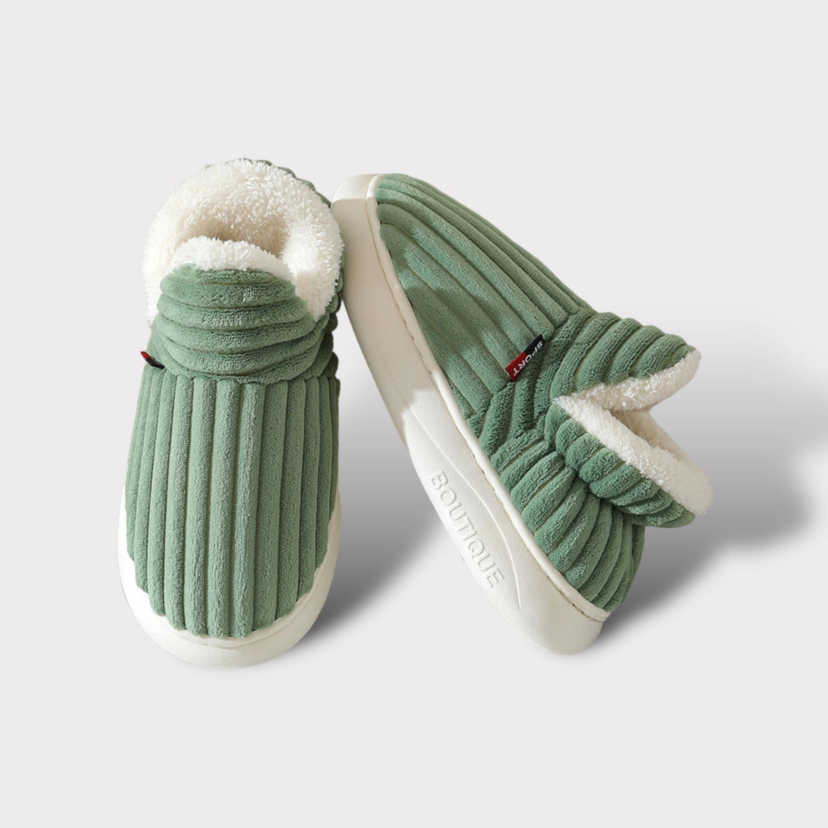 Cushioned Indoor House Slippers with Anti-Slip Sole – Breathable Cotton Lining for All-Day Comfort – Unisex Winter Footwear for Men & Women | Thomler