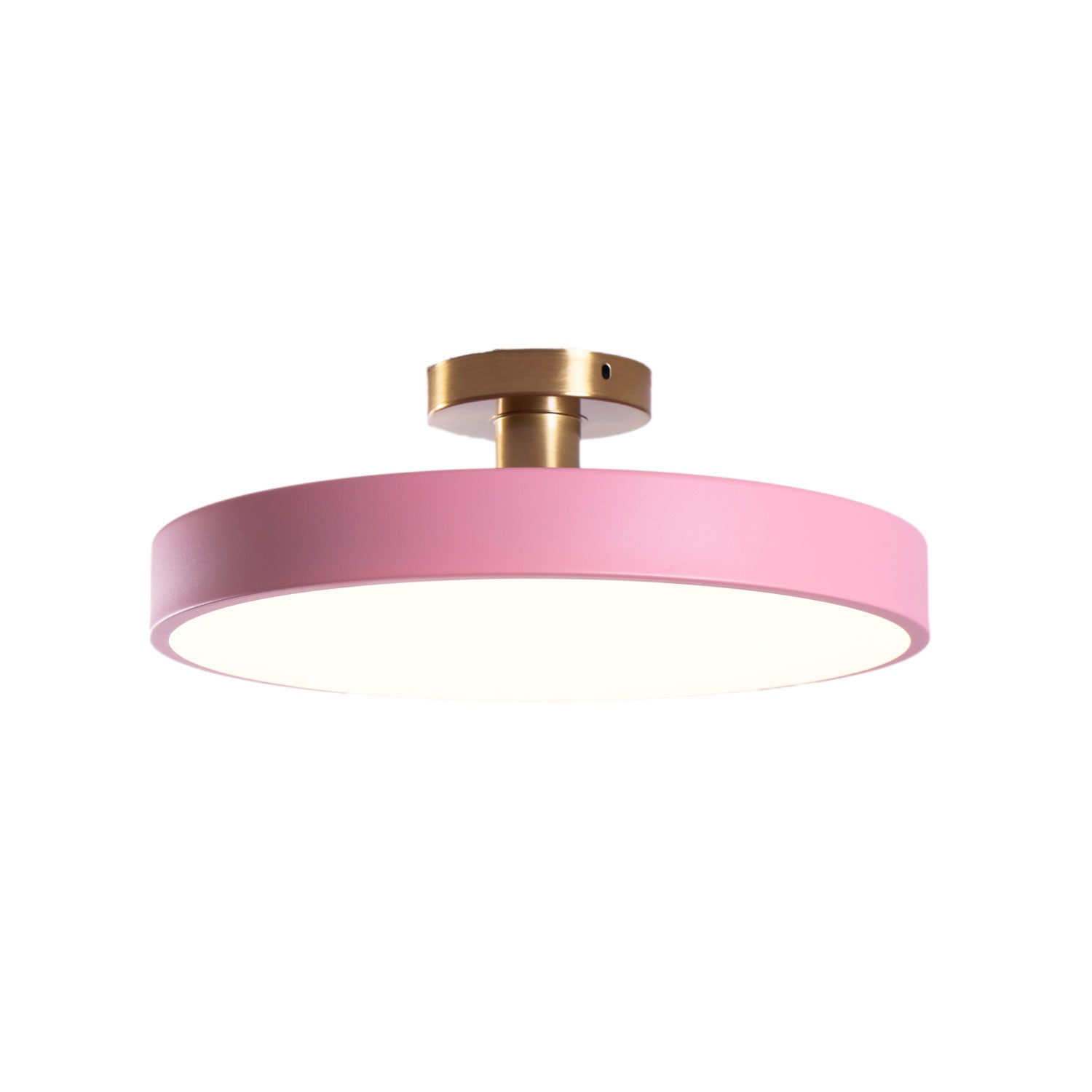 Metal Flush Mount Ceiling Light 11.8 in Warm Ambient Indoor Dining Living Room Office LED | Thomler