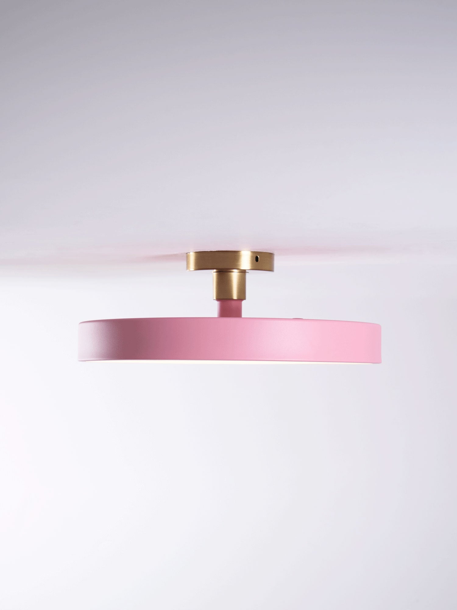 Metal Flush Mount Ceiling Light 11.8 in Warm Ambient Indoor Dining Living Room Office LED | Thomler