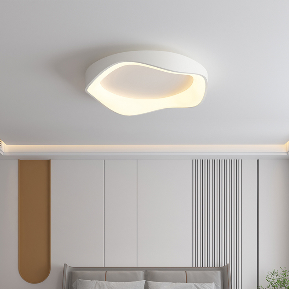 Ceiling Lamp Iron Acrylic 40.0 cm Dimmable Remote Control Bedroom Living Room LED Light Fixture | Thomler