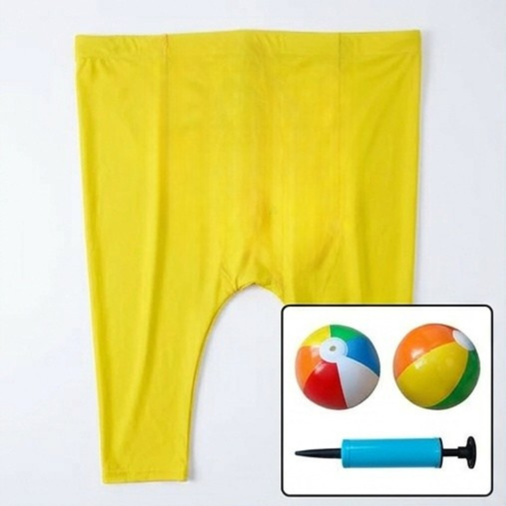 Oversized Wearable Catch-Basket Party Activity for Kids Adults Family Gatherings Backyard Indoor Outdoor Fun with Inflatable Balls Hand Pump | Thomler
