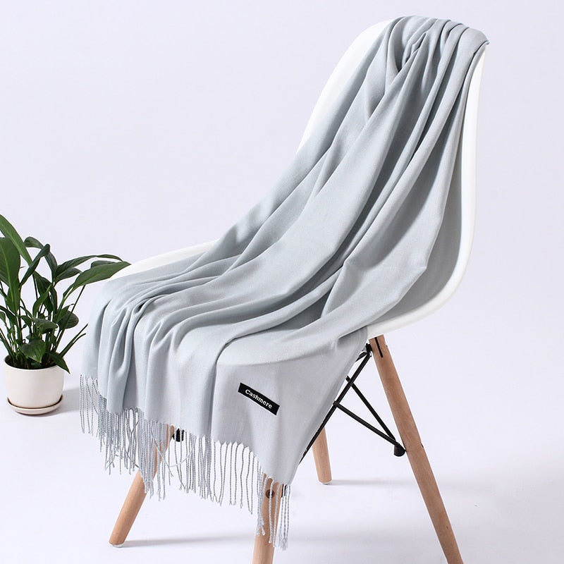 Women's Soft Polyester Winter Scarf – Cozy Wrap for Cold Weather, Multiple Wearing Styles | Thomler