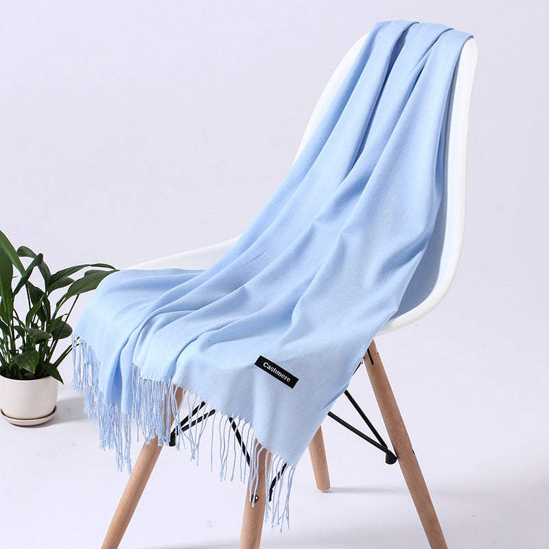 Women's Soft Polyester Winter Scarf – Cozy Wrap for Cold Weather, Multiple Wearing Styles | Thomler