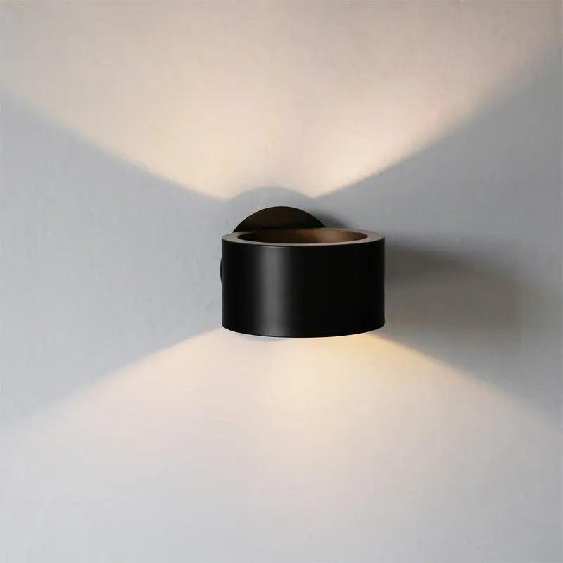 Contemporary Metal Shade Wall Sconce with Adjustable Arm for Bedroom Living Room Office Hallway Lighting | Thomler