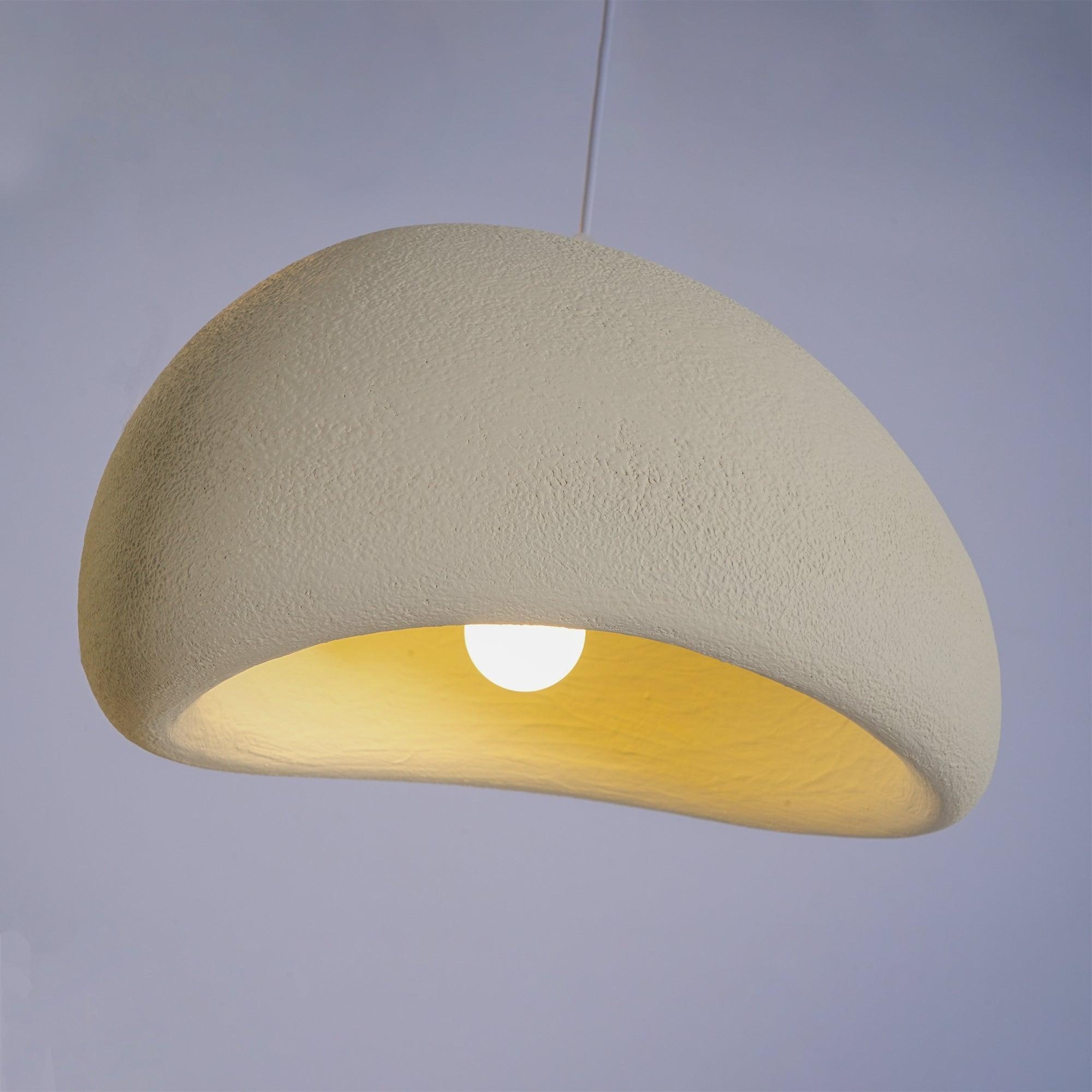 Khmara Pendant Light LED 11.8 in Grey Indoor Ceiling Lamp Adjustable Hanging | Thomler