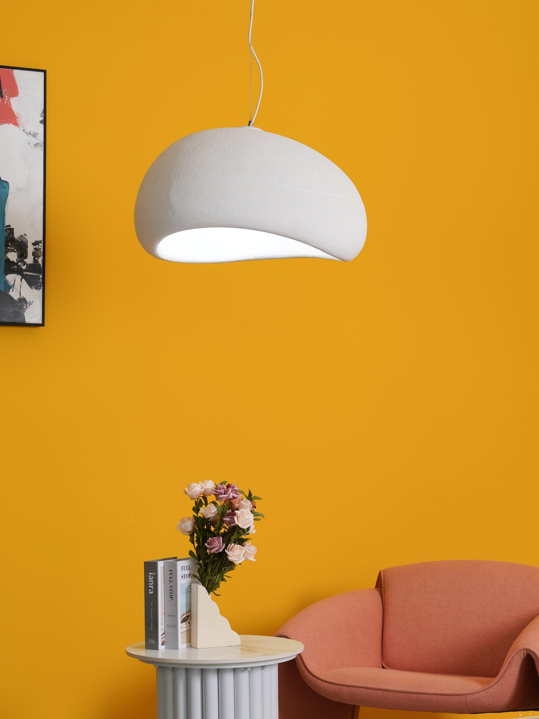 Khmara Pendant Light LED 11.8 in Grey Indoor Ceiling Lamp Adjustable Hanging | Thomler