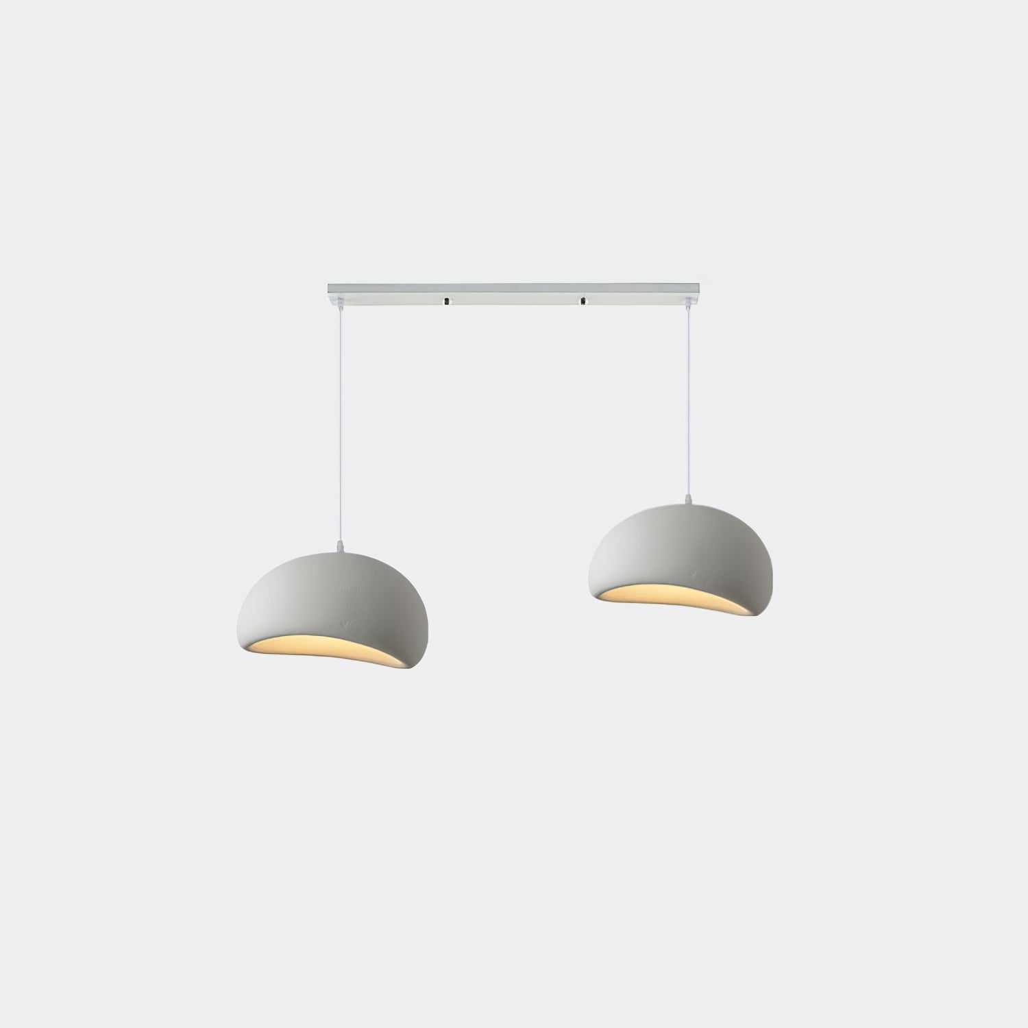 Khmara Pendant Light LED 11.8 in Grey Indoor Ceiling Lamp Adjustable Hanging | Thomler