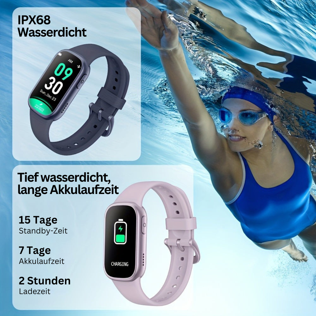 Kids' Fitness Tracker Watch with Phone Connectivity & IP68 Water Resistance for Active Children | Thomler