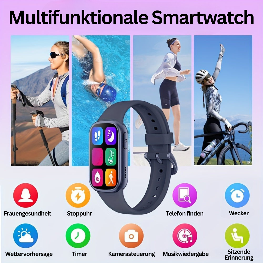 Kids' Fitness Tracker Watch with Phone Connectivity & IP68 Water Resistance for Active Children | Thomler