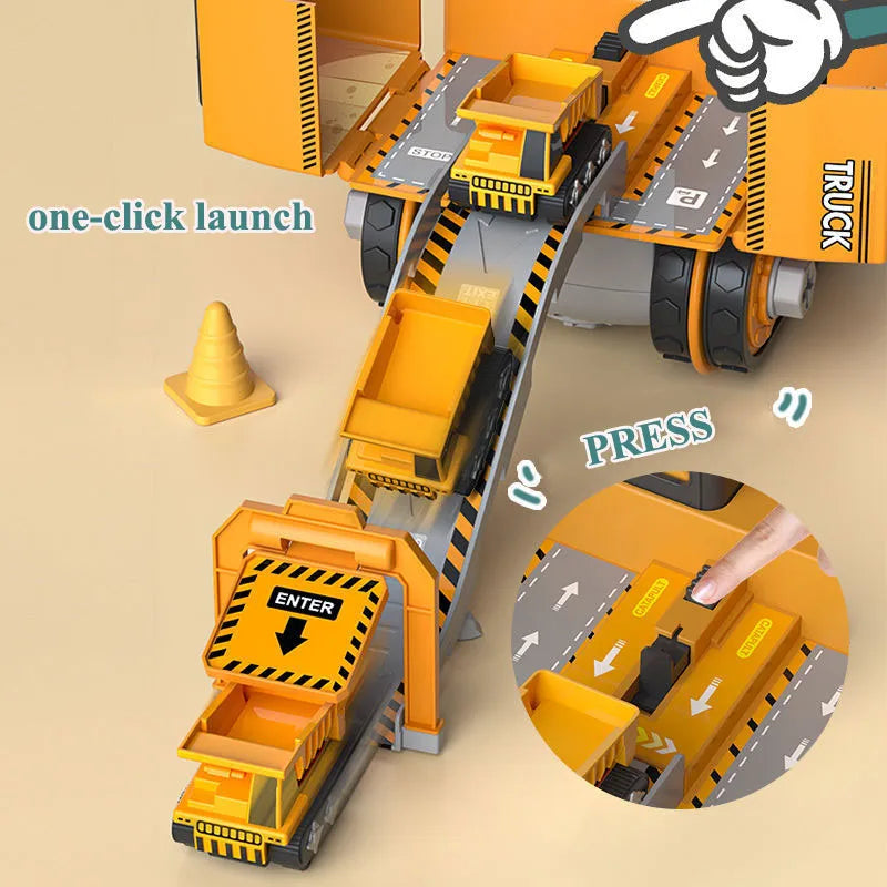 Construction Vehicle Building Set with Screwdriver Tools for Kids – STEM Learning Toy for Boys & Girls Ages 3+ | Thomler