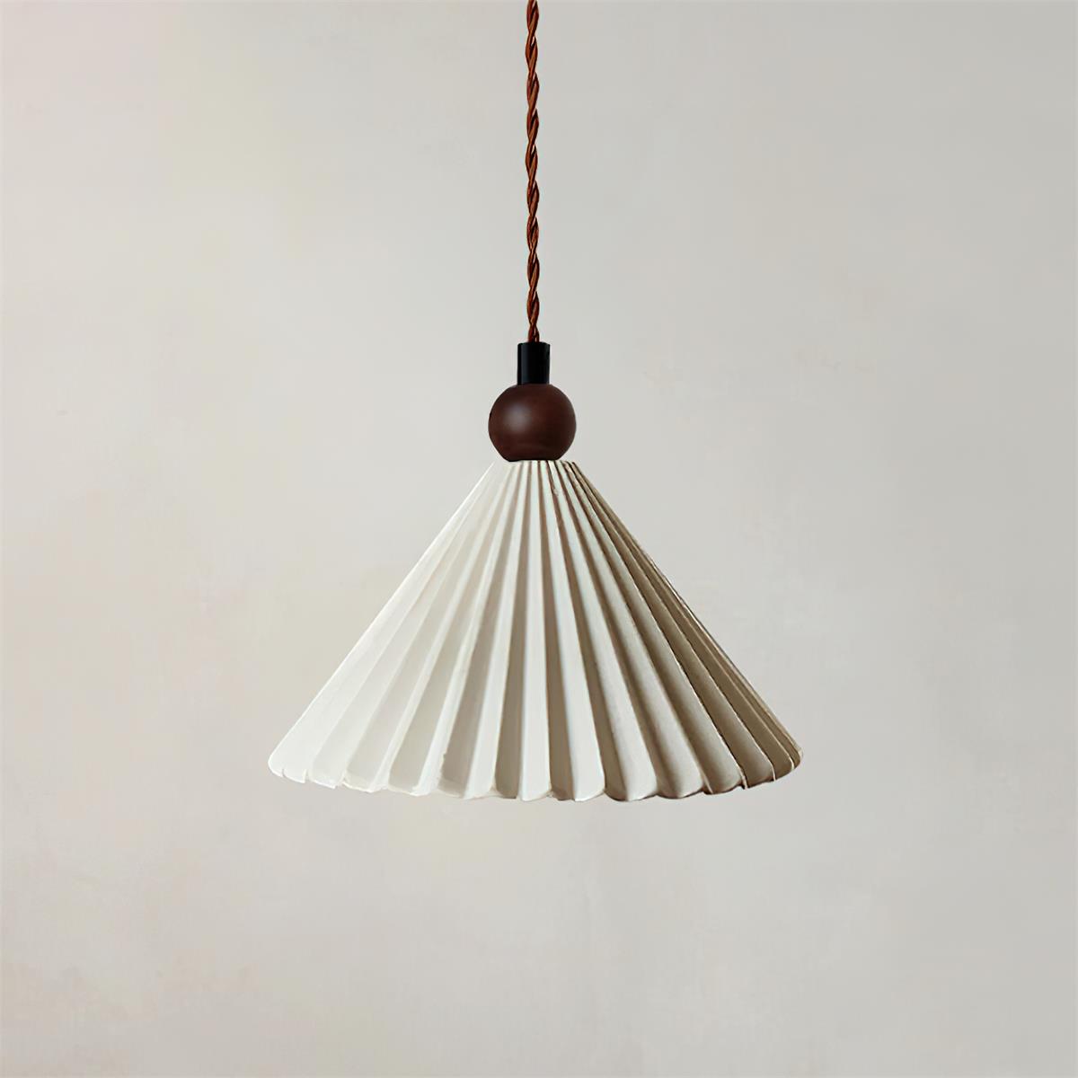 Pendant Light Ceramic Shade 7.8 in Adjustable Blue Dining Kitchen Hanging Ceiling Lamp | Thomler