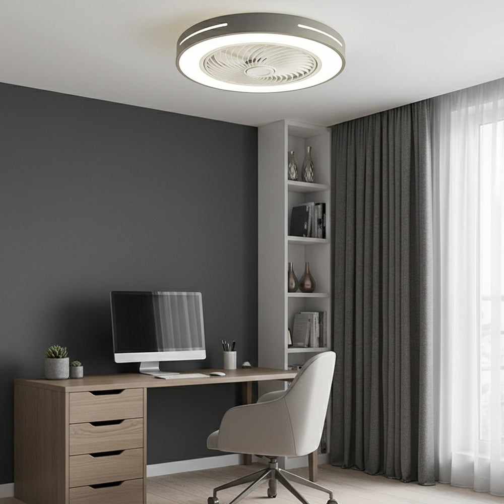 Ceiling Fan Light Hardware Acrylic 23.6 in Indoor Adjustable Bedroom Dining Room Living Room Home Office | Thomler