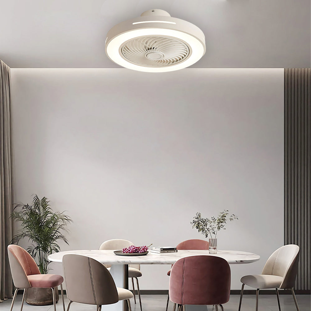Ceiling Fan Light Hardware Acrylic 23.6 in Indoor Adjustable Bedroom Dining Room Living Room Home Office | Thomler