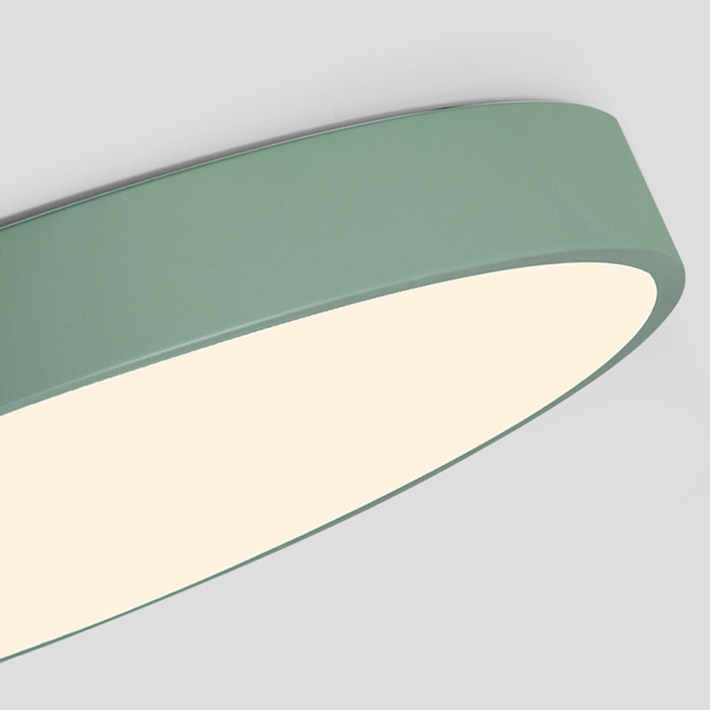 Ceiling Light Acrylic Extra-Thin 15.8 in Indoor Modern Circular LED Lighting Bedroom Dining Room Living Room | Thomler
