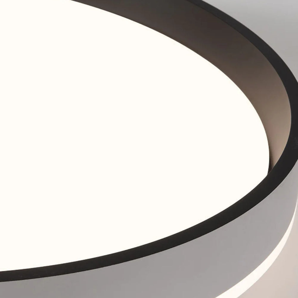 Ceiling Light Acrylic Round 15.7 in 2.8 in Indoor Bedroom Living Room LED Modern Minimalist Flush Mount Fixture | Thomler