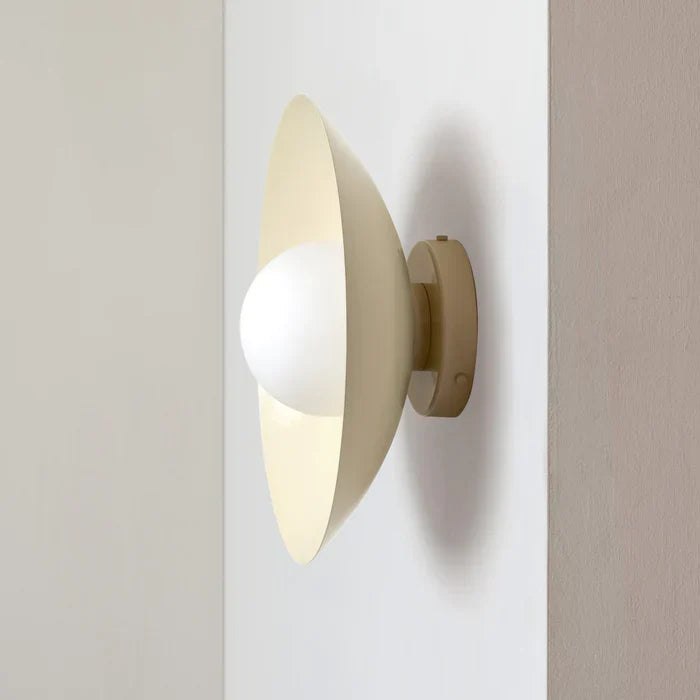 Ceiling Light Metal 12.6 in Flush Mount Indoor Kitchen Dining Room LED Fixture Modern Minimalist Design | Thomler