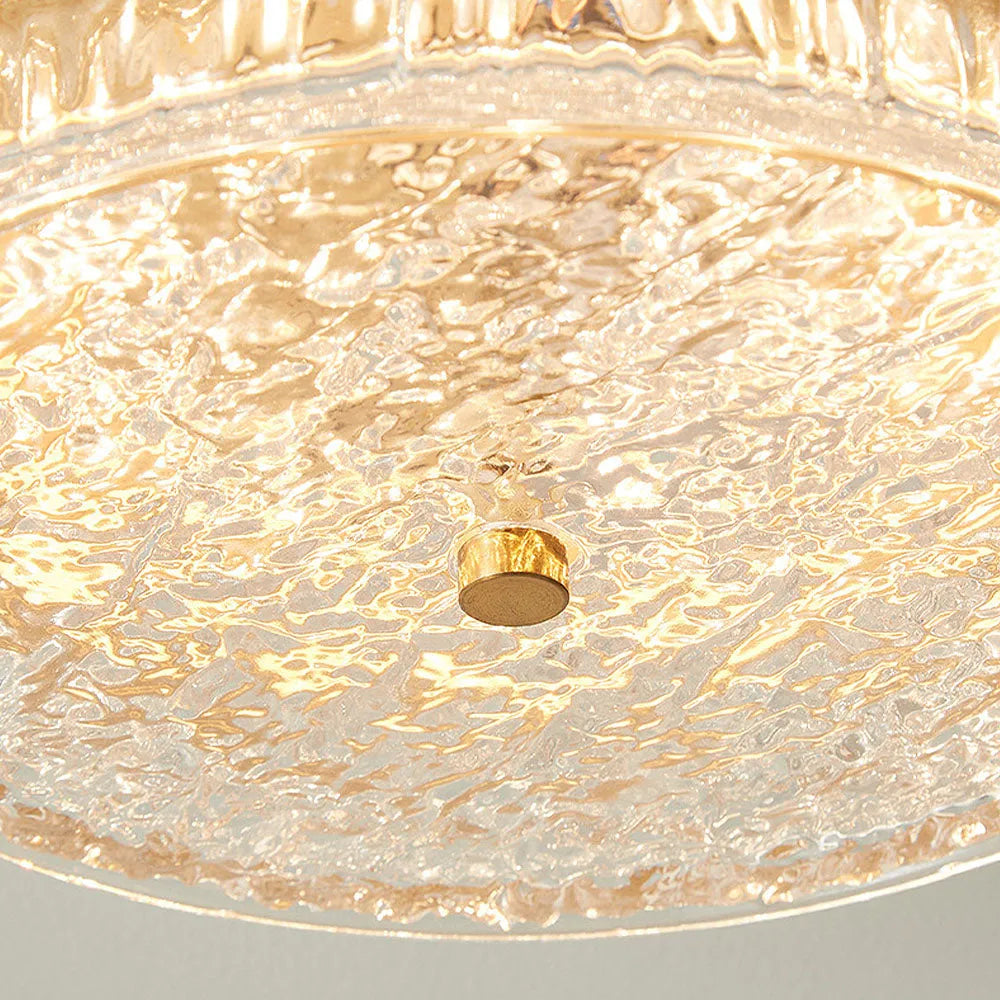 Ceiling Light Glass LED 12.6 in Indoor Bedroom Living Room Dining Room Modern Fixture | Thomler