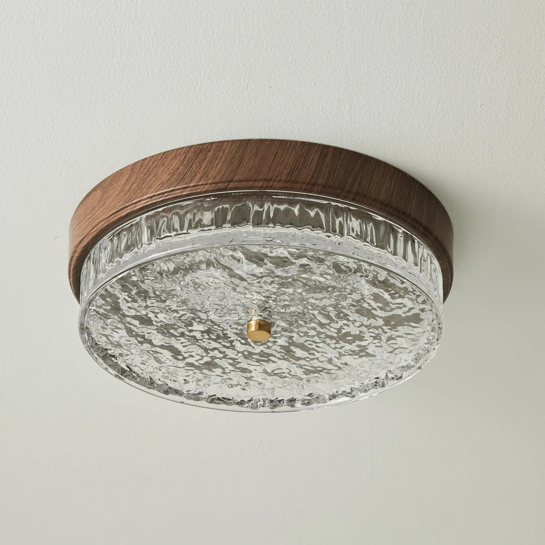 Ceiling Light Glass LED 12.6 in Indoor Bedroom Living Room Dining Room Modern Fixture | Thomler