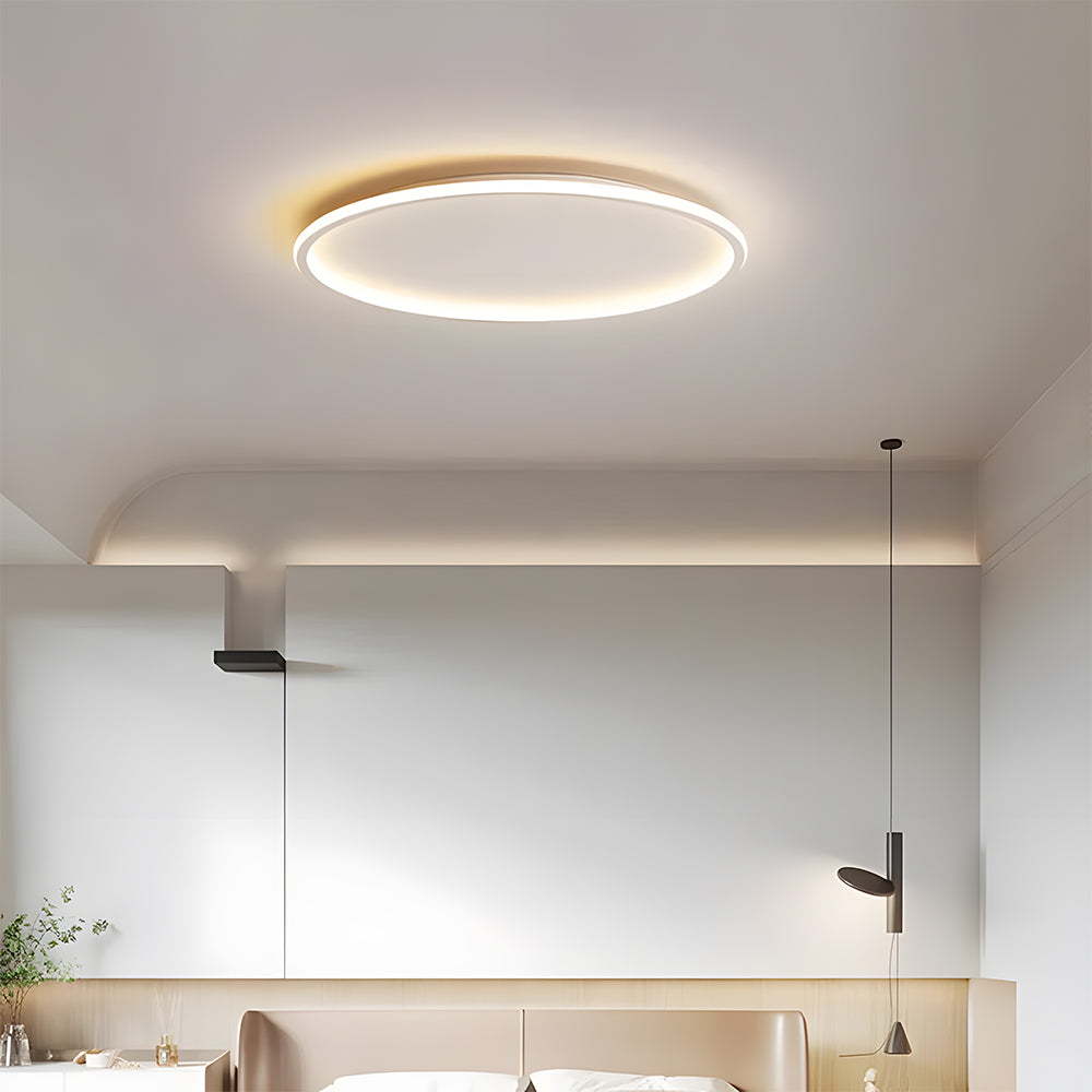 Ceiling Light Aluminum LED 11.8 in Ultra-Thin Indoor Living Room Bedroom Dining Room Office Modern Fixture | Thomler