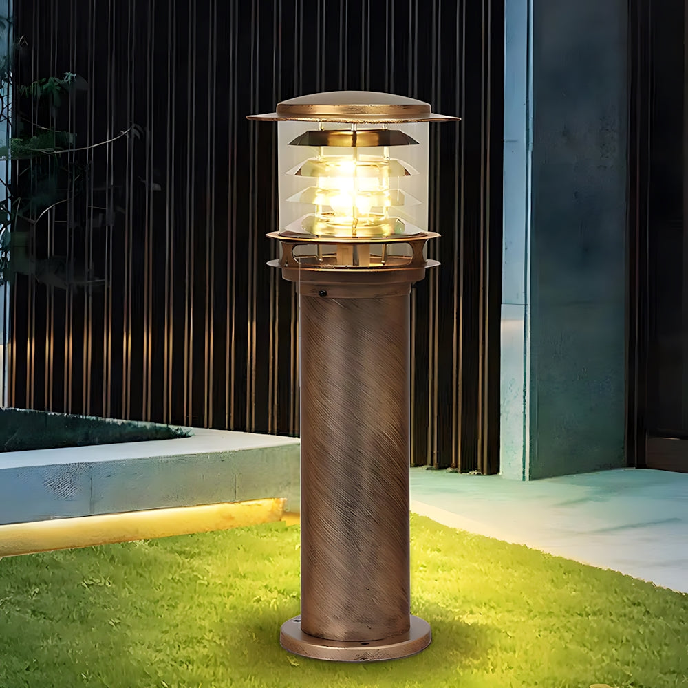 Outdoor Lamp Cast Aluminium Ø 15.0 cm IP65 Garden Driveway Pathway Patio Standing Light Weather Resistant Bollard | Thomler