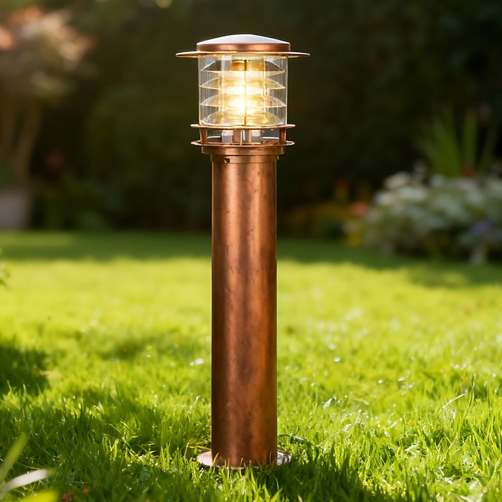Outdoor Lamp Cast Aluminium Ø 15.0 cm IP65 Black Garden Path Driveway Patio Standing Light E27 Weather Resistant | Thomler