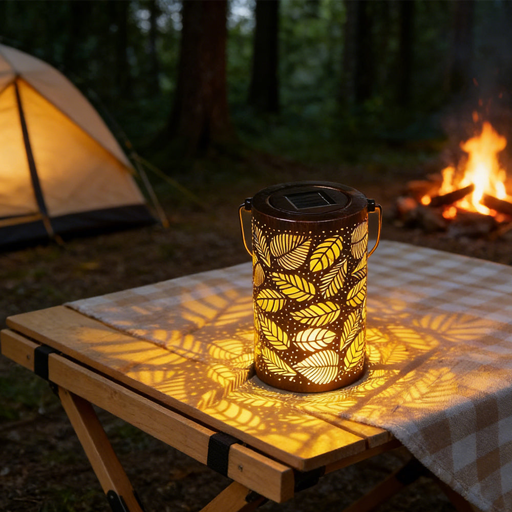 Solar Lantern Iron LED Ø 10.0 cm Garden Patio Hanging Outdoor Light Waterproof | Thomler